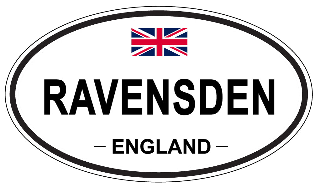 RAVENSDEN, England - Oval Magnet
