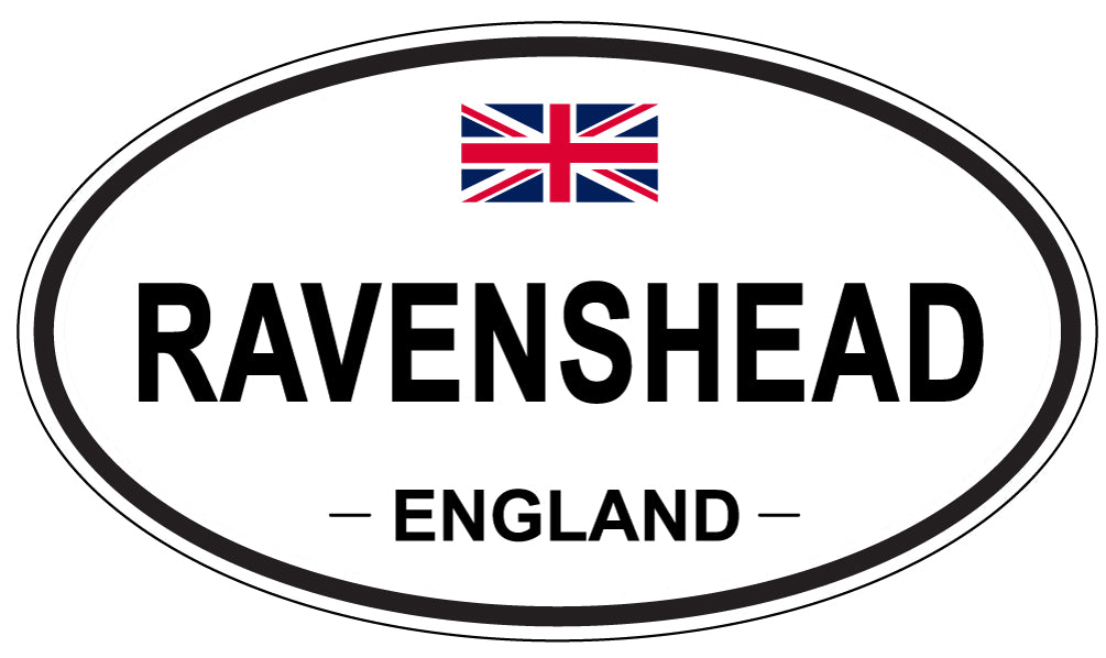 RAVENSHEAD, England - Oval Magnet