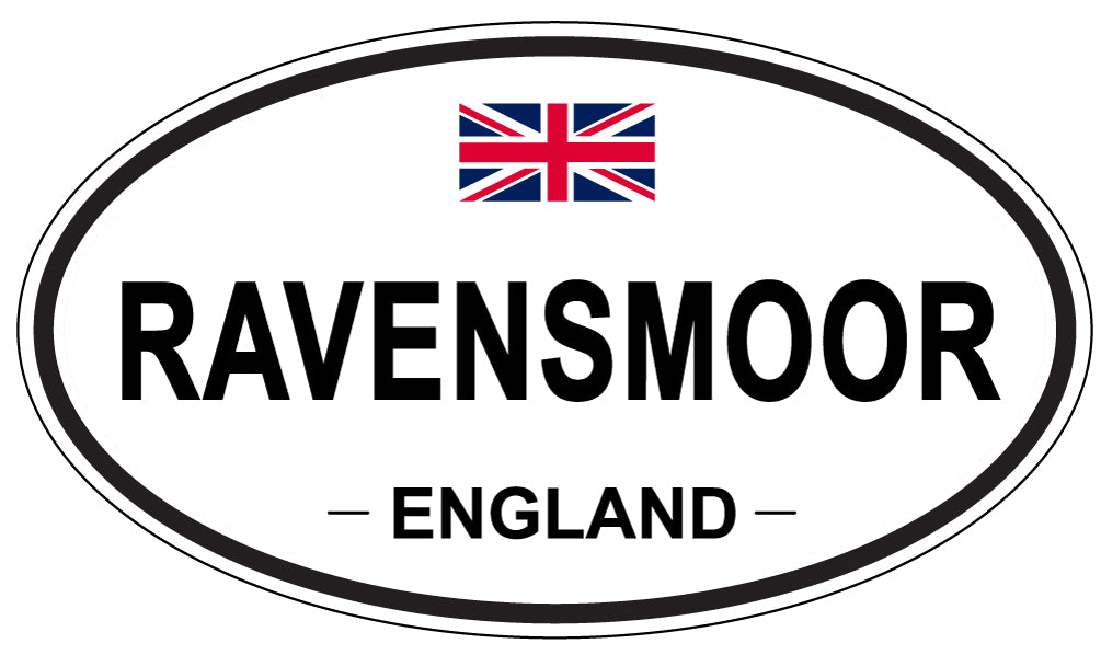 RAVENSMOOR, England - Oval Magnet