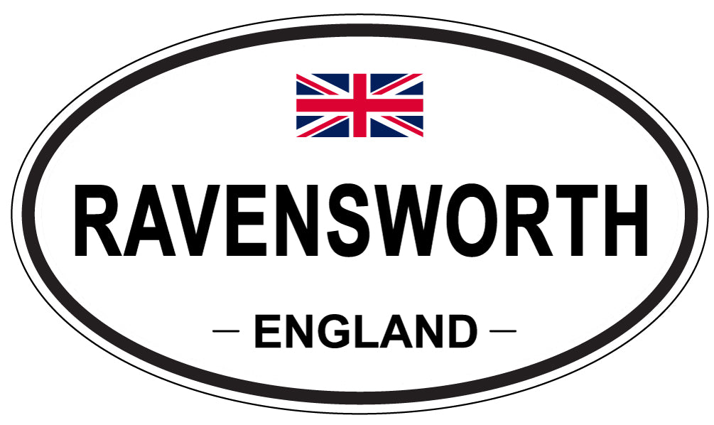 RAVENSWORTH, England - Oval Magnet