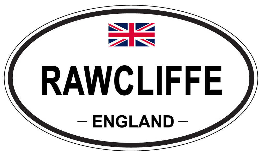 RAWCLIFFE, England - Oval Magnet