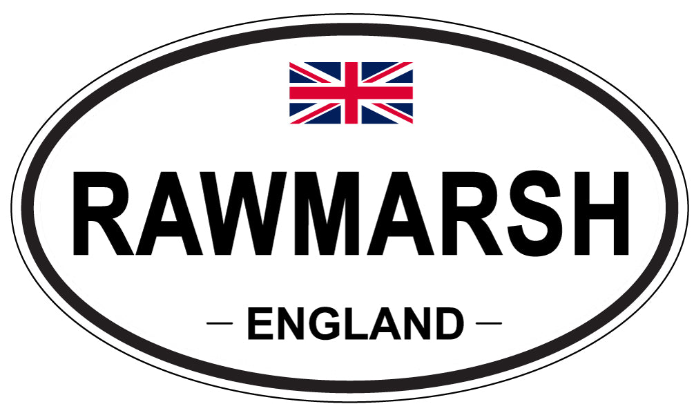 RAWMARSH, England - Oval Magnet