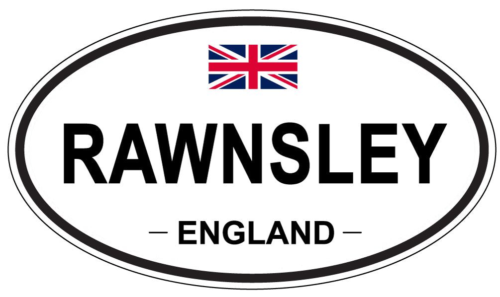 RAWNSLEY, England - Oval Magnet
