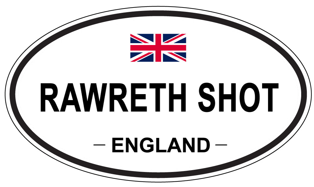 RAWRETH SHOT, England - Oval Magnet