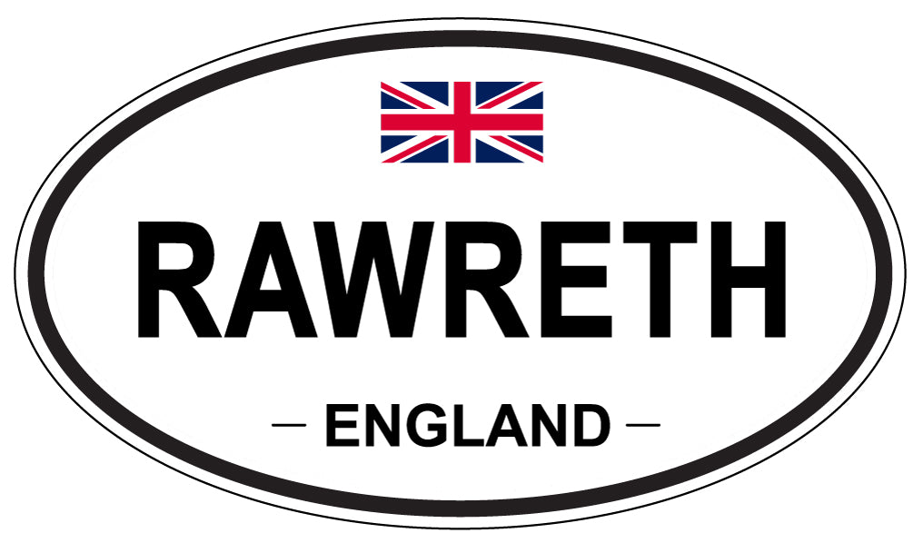 RAWRETH, England - Oval Magnet