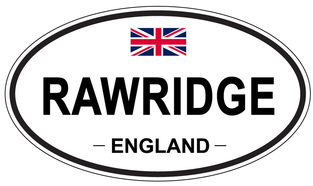RAWRIDGE, England - Oval Magnet