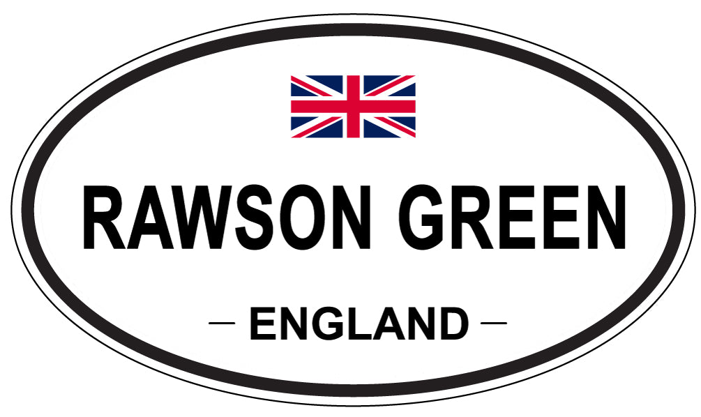 RAWSON GREEN, England - Oval Magnet