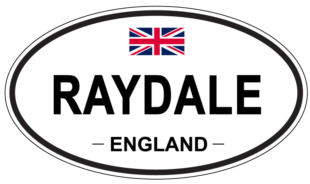 RAYDALE, England - Oval Magnet