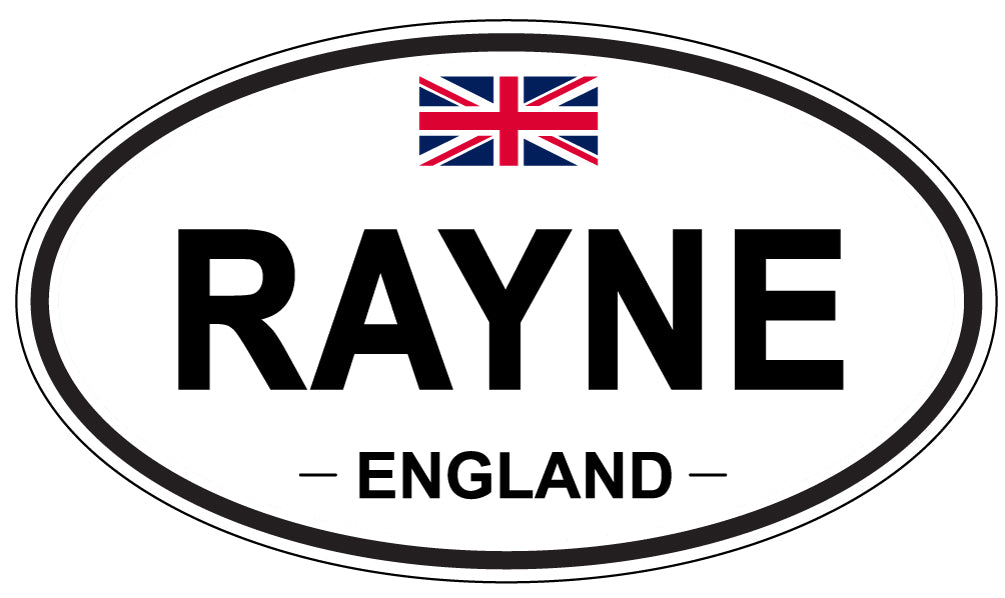 RAYNE, England - Oval Magnet
