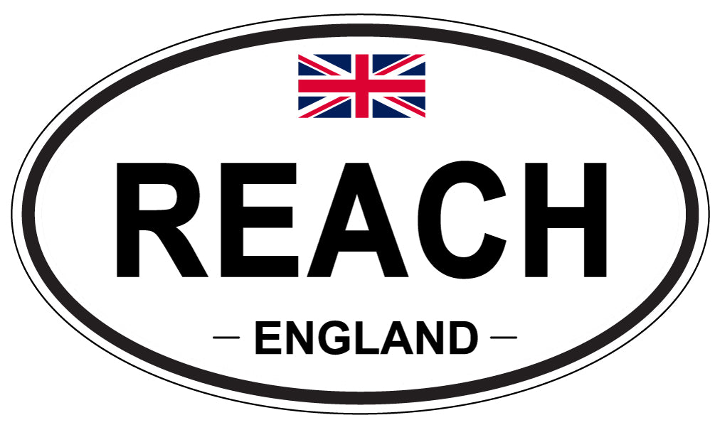 REACH, England - Oval Magnet