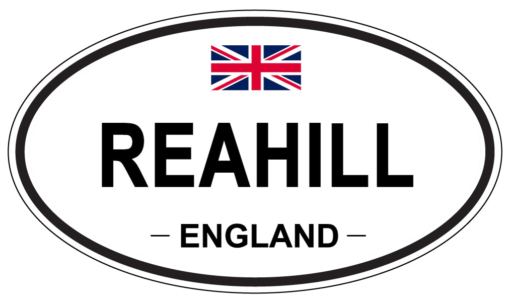 REAHILL, England - Oval Magnet