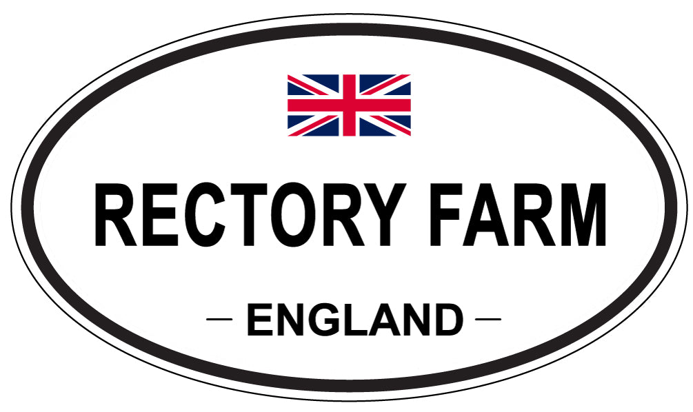 RECTORY FARM, England - Oval Magnet