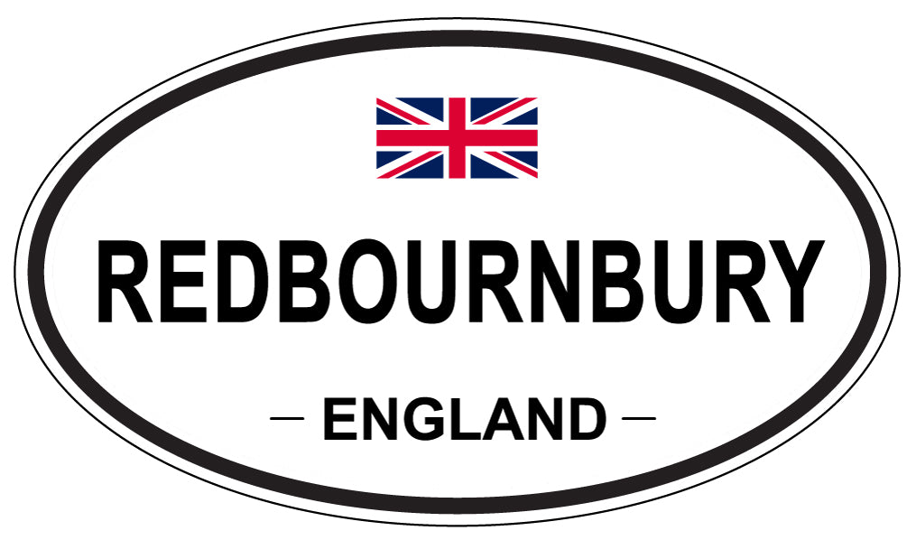 REDBOURNBURY, England - Oval Magnet