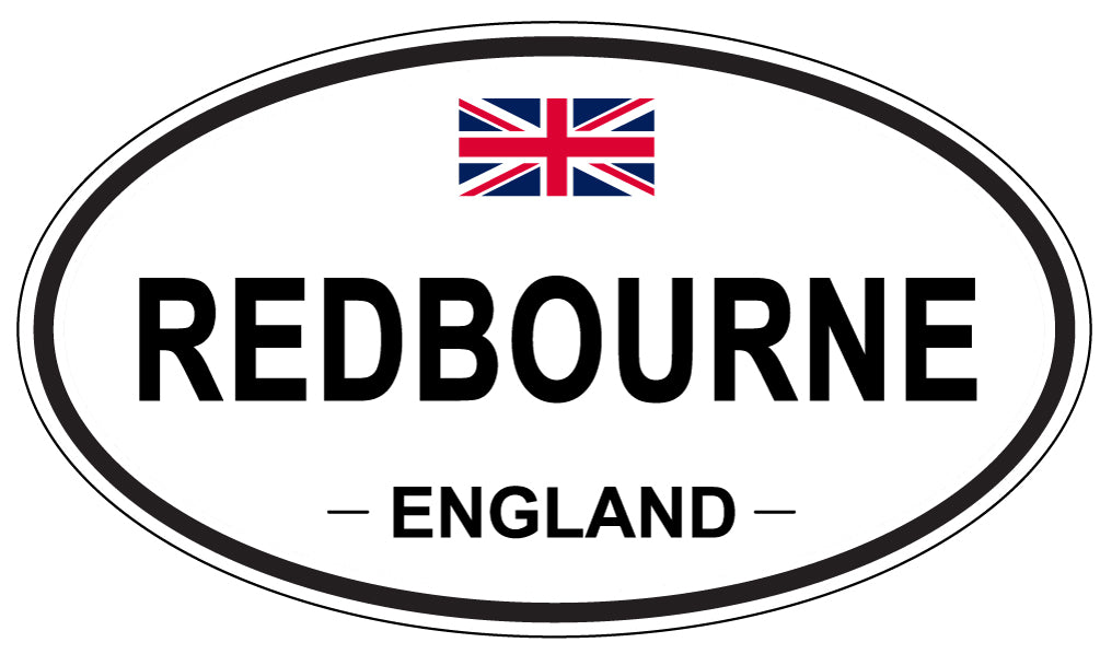 REDBOURNE, England - Oval Magnet