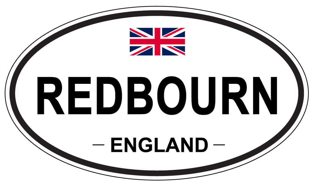 REDBOURN, England - Oval Magnet