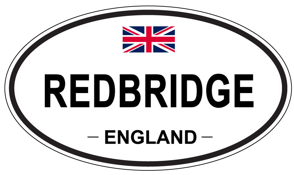 REDBRIDGE, England - Oval Magnet