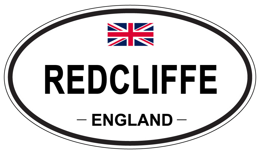 REDCLIFFE, England - Oval Magnet