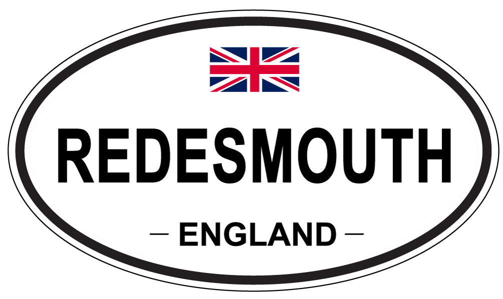 REDESMOUTH, England - Oval Magnet