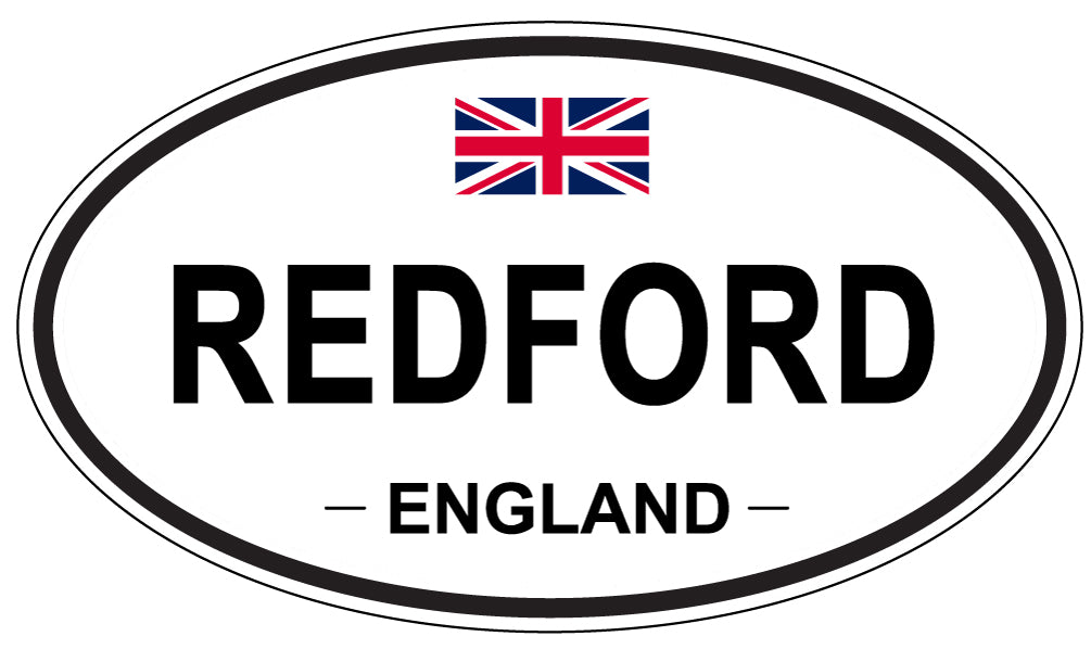 REDFORD, England - Oval Magnet