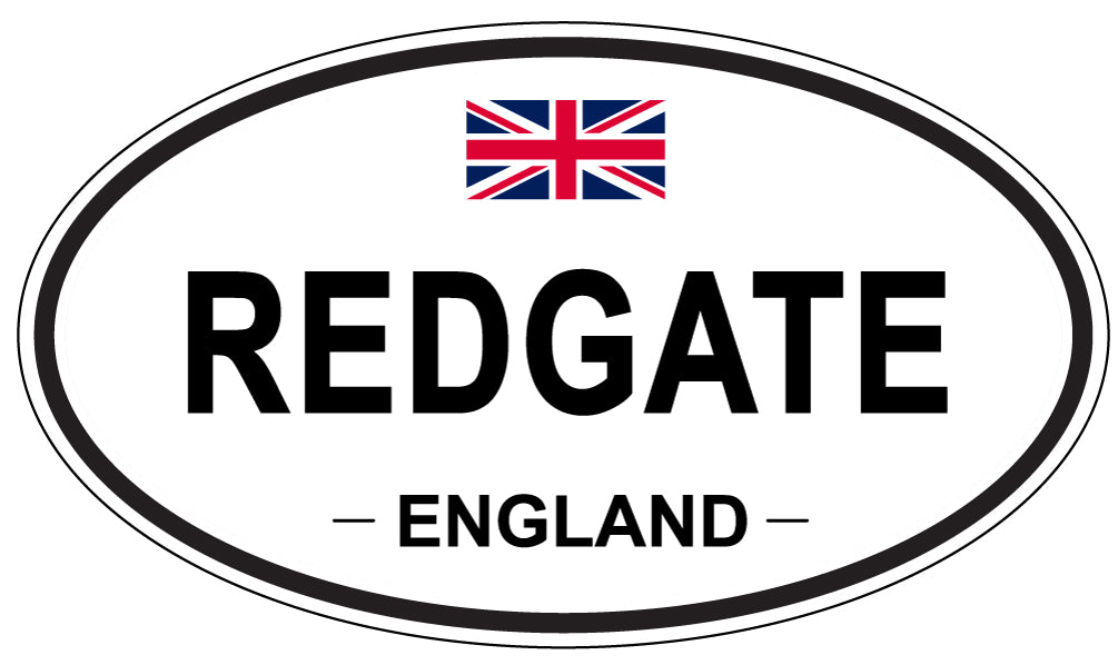REDGATE, England - Oval Magnet