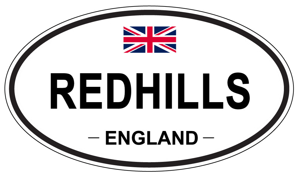 REDHILLS, England - Oval Magnet