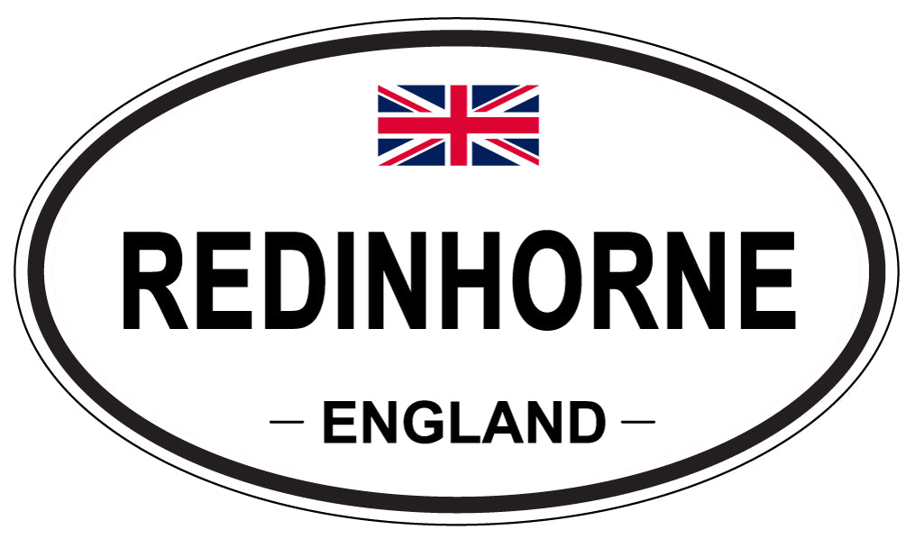 REDINHORNE, England - Oval Magnet