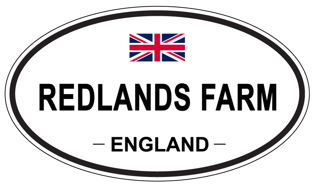 REDLANDS FARM, England - Oval Magnet