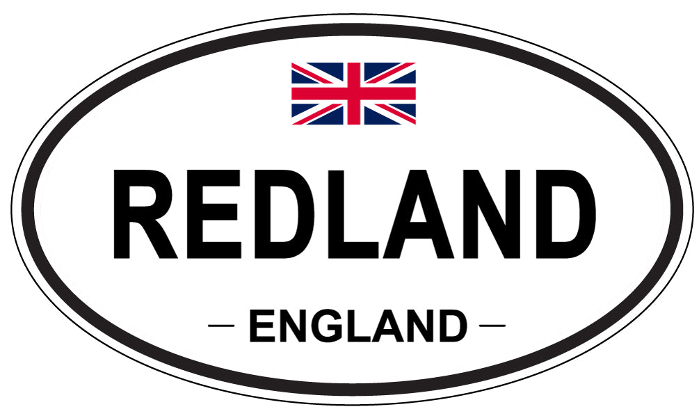 REDLAND, England - Oval Magnet