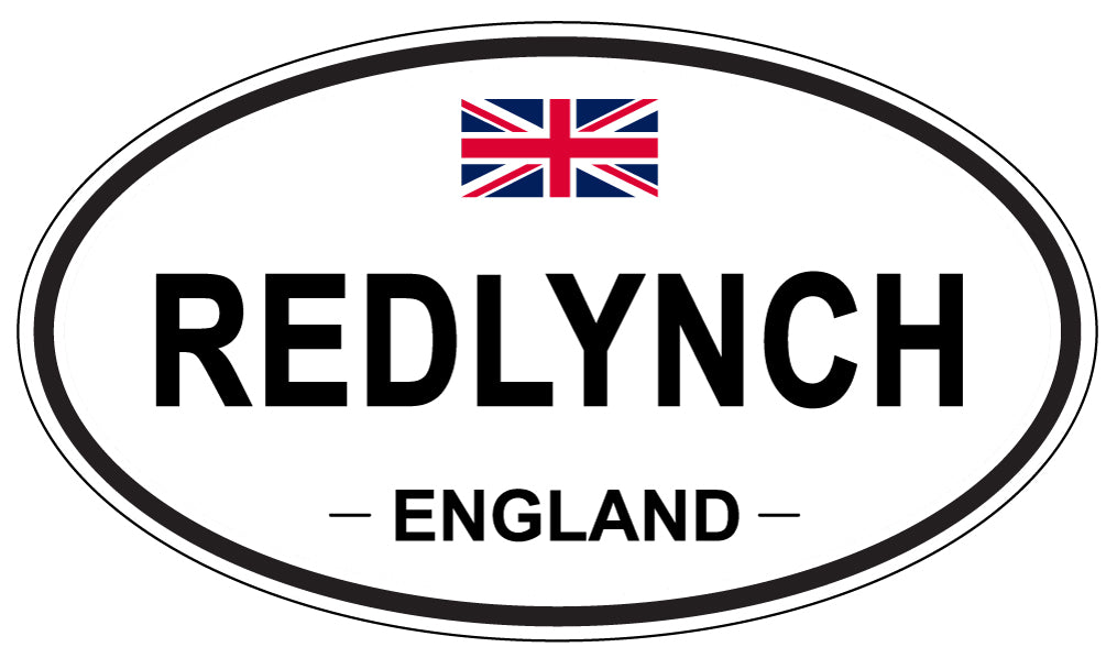 REDLYNCH, England - Oval Magnet