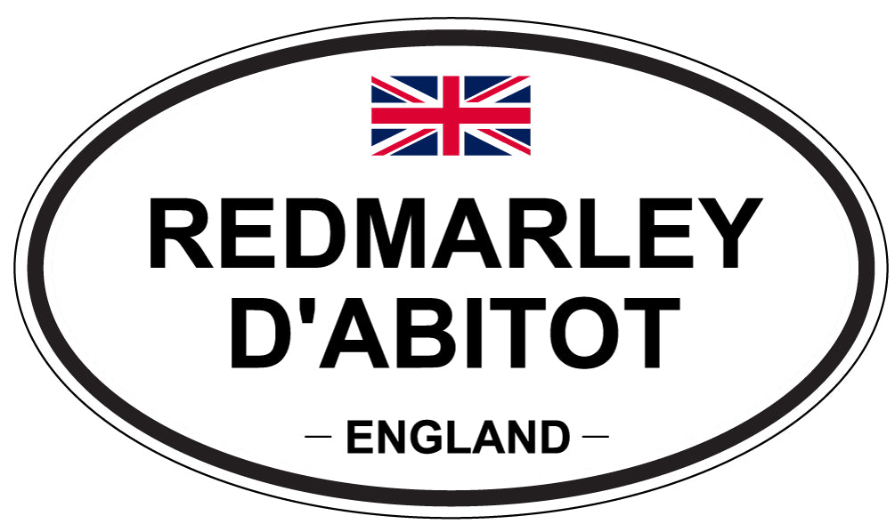 REDMARLEY D'ABITOT, England - Oval Magnet