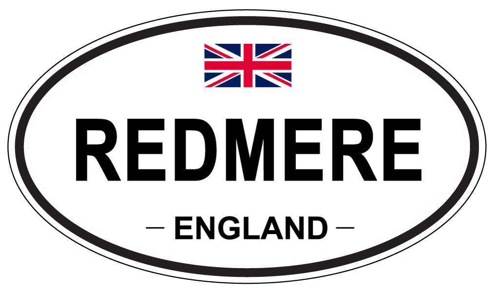 REDMERE, England - Oval Magnet