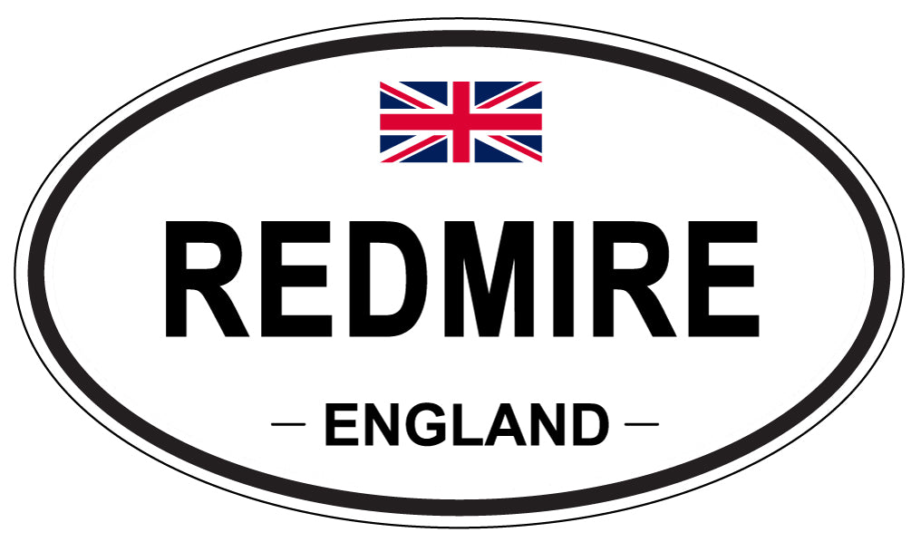 REDMIRE, England - Oval Magnet