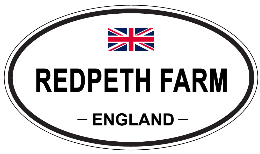 REDPETH FARM, England - Oval Magnet
