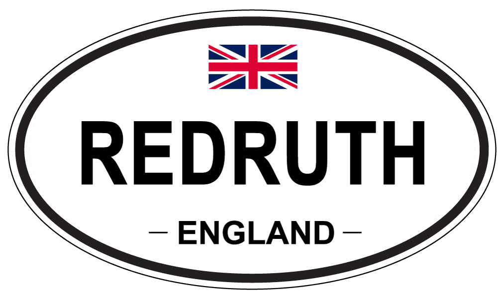 REDRUTH, England - Oval Magnet