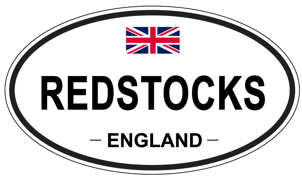 REDSTOCKS, England - Oval Magnet