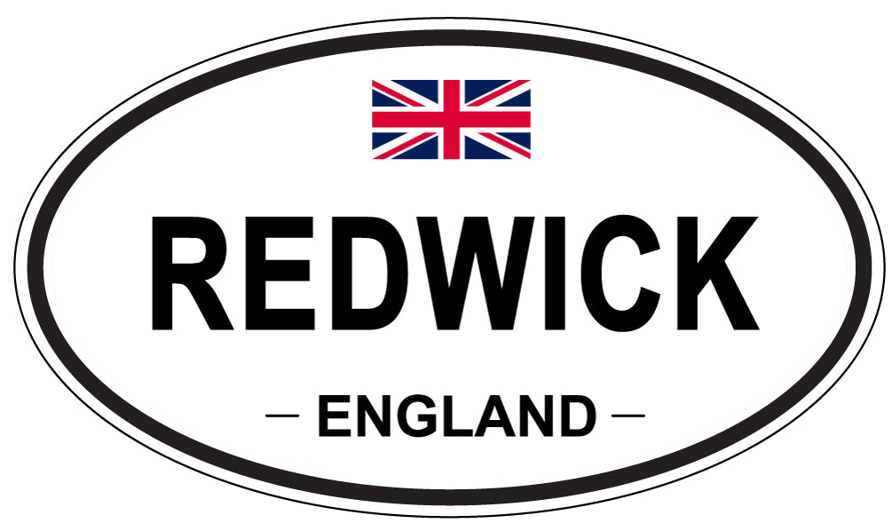 REDWICK, England - Oval Magnet