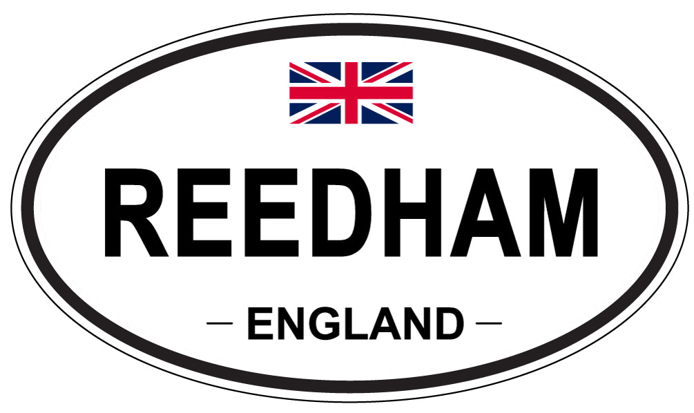 REEDHAM, England - Oval Magnet