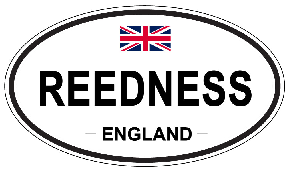 REEDNESS, England - Oval Magnet