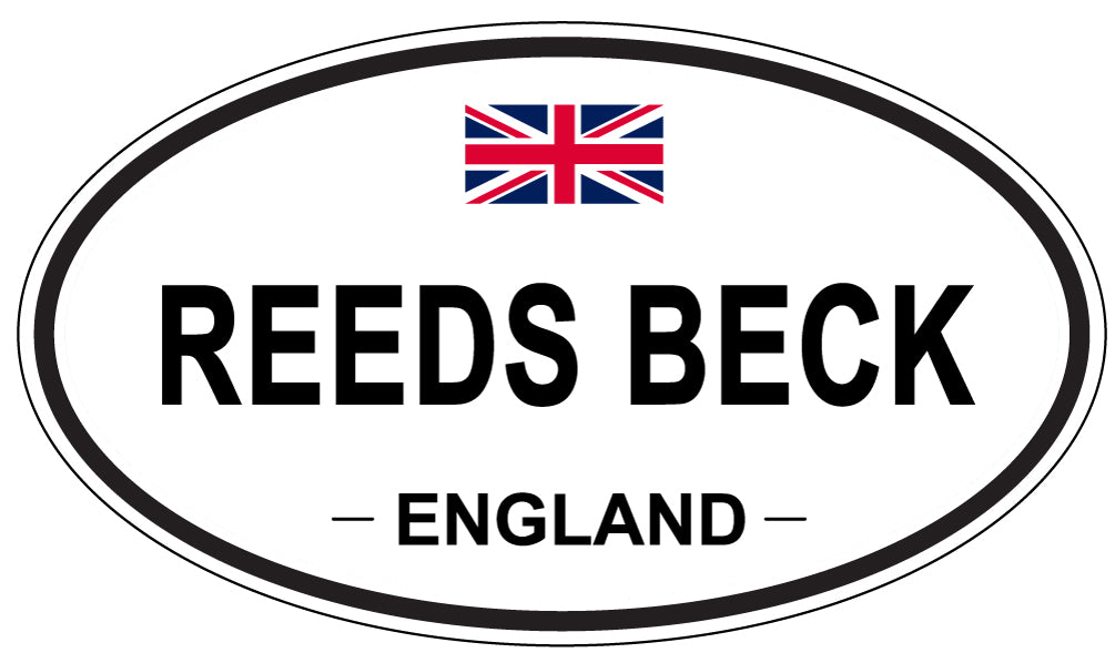 REEDS BECK, England - Oval Magnet