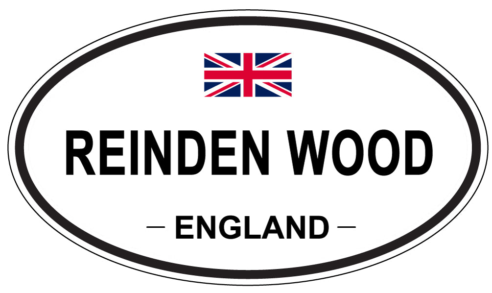 REINDEN WOOD, England - Oval Magnet