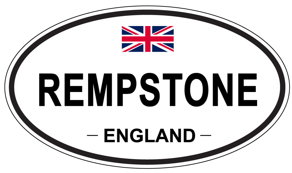 REMPSTONE, England - Oval Magnet