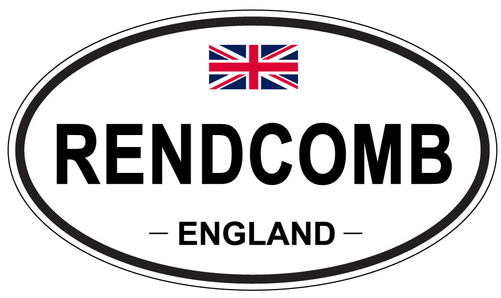 RENDCOMB, England - Oval Magnet