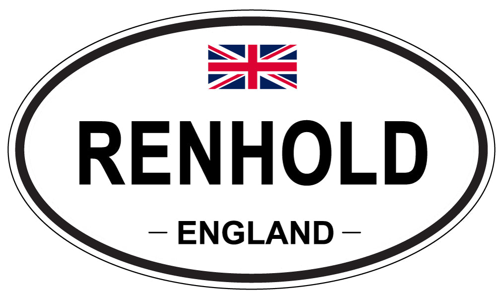 RENHOLD, England - Oval Magnet