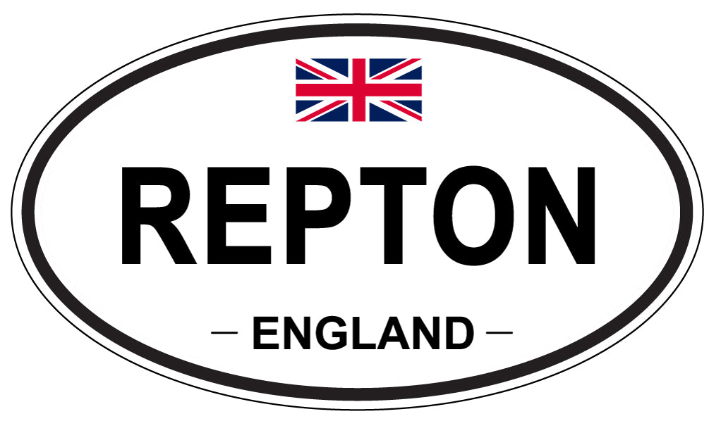 REPTON, England - Oval Magnet
