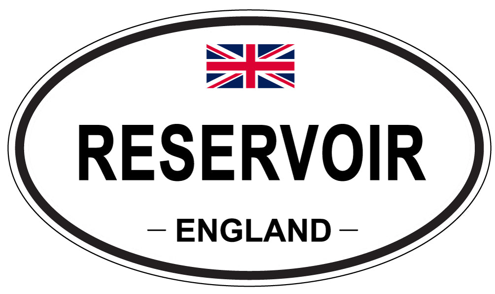 RESERVOIR, England - Oval Magnet