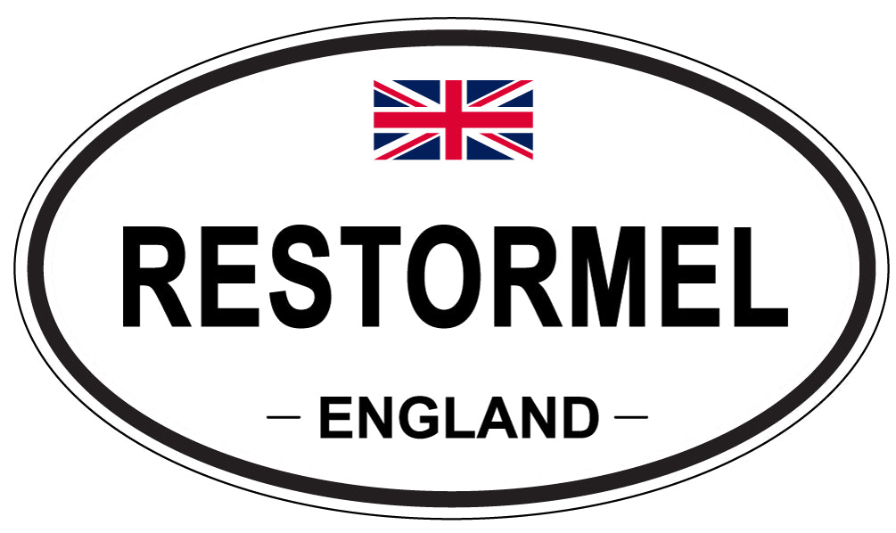 RESTORMEL, England - Oval Magnet