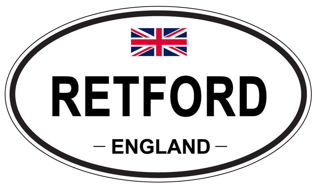 RETFORD, England - Oval Magnet