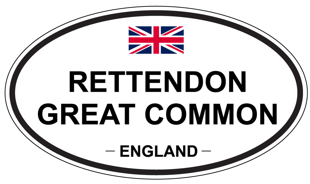 RETTENDON GREAT COMMON, England - Oval Magnet