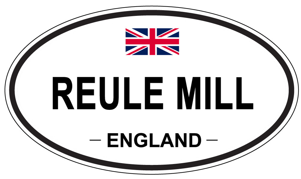REULE MILL, England - Oval Magnet
