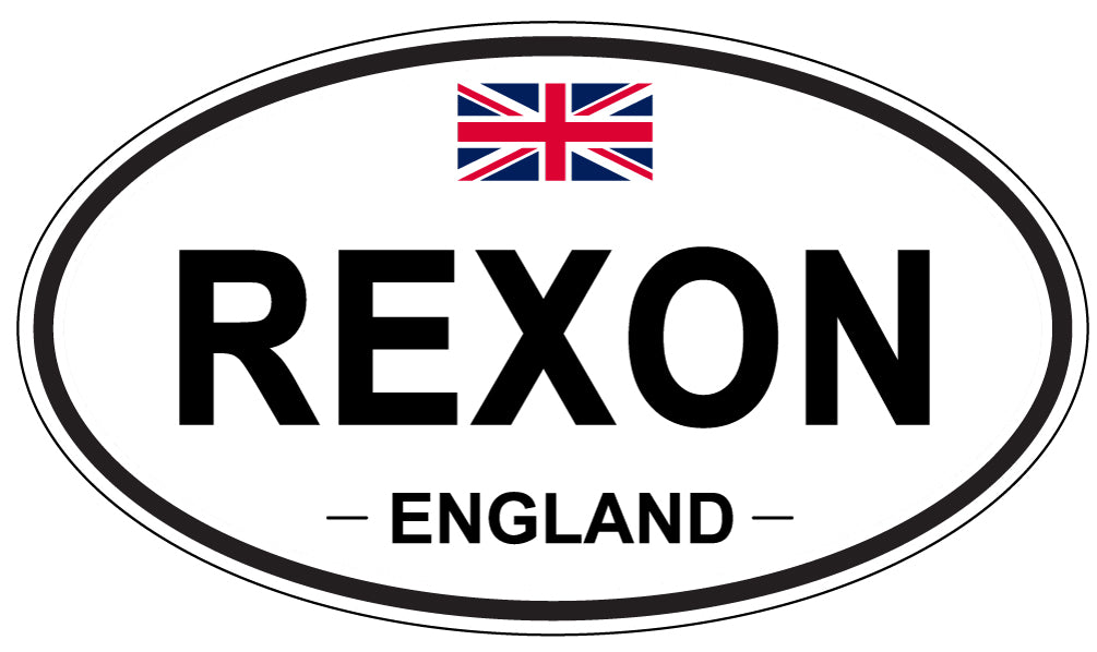 REXON, England - Oval Magnet
